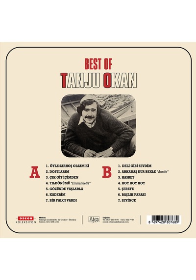 Tanju Okan - Best Of Plak