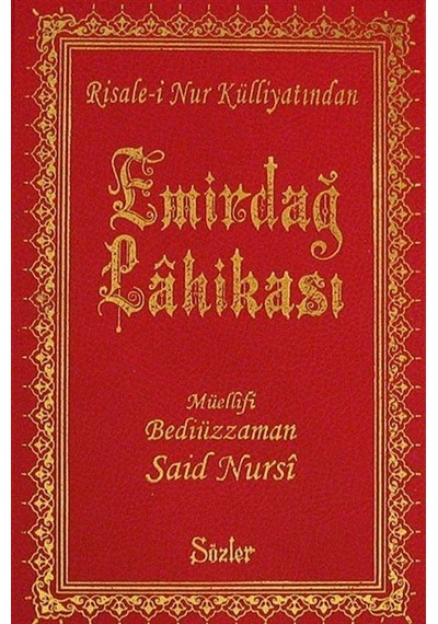Emirdağ Lahikası (Cep Boy Vinleks) (12x17) (Kod:183) / Bediüzz...