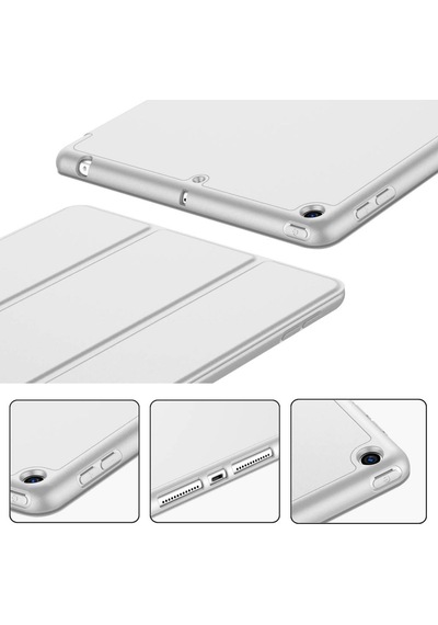 Apple Uyumlu iPad Air 1 9.7" Kılıf Kalem Bölmeli Smart Case A1474 A1475 A1476