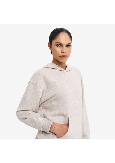 Lescon Bej Kadın Kapüşonlu Sweatshirt 26s-2205-26n