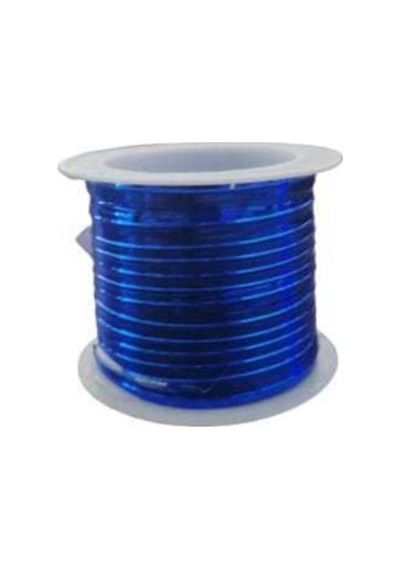 Renkli Metalik Mavi Ip 15 M