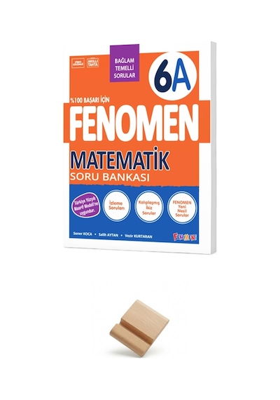 Fenomen 6. Sınıf Maarif 6a Matematik Soru Bankası + Telefon Standı