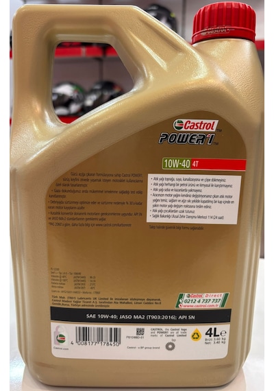 Castrol 10w-40 Motor Yağı