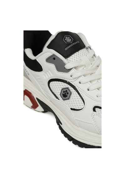 Lumberjack Quark 6fx Beyaz Erkek Sneaker 000000000102157230 Beyaz-kırmızı