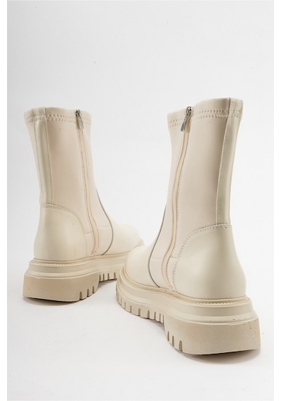 Luvishoes Alias Bej Scuba Kadın Bot Bej