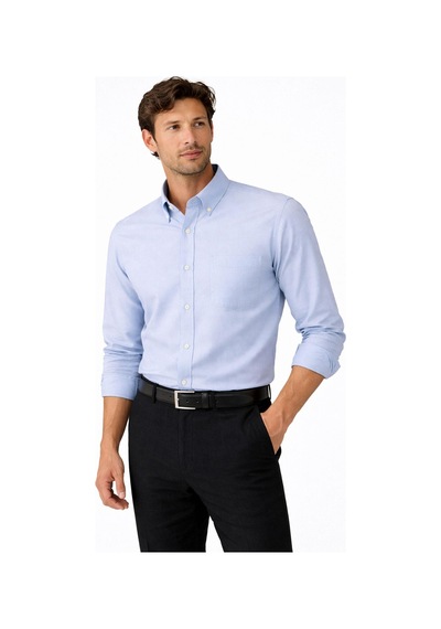 Lugon Klasik Regular Fit Uzun Kol Erkek Gömlek 7612 Buz Mavi Lugon Klasik Regular Fit Uzun Kol Erkek Gömlek 7612 Buz Mavi