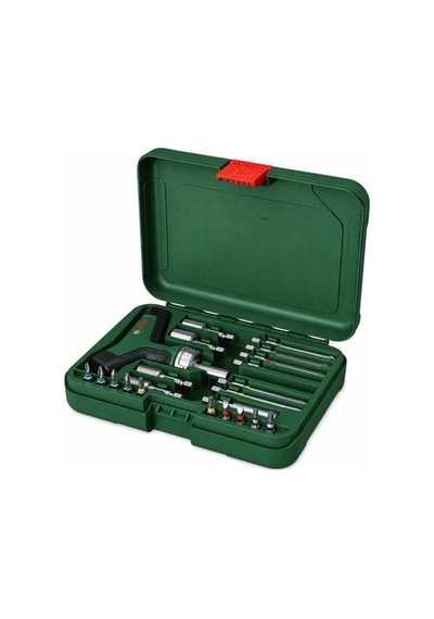 22 Parça T Tipi Cırcırlı Tornavida Set Ergonomik Tasarım