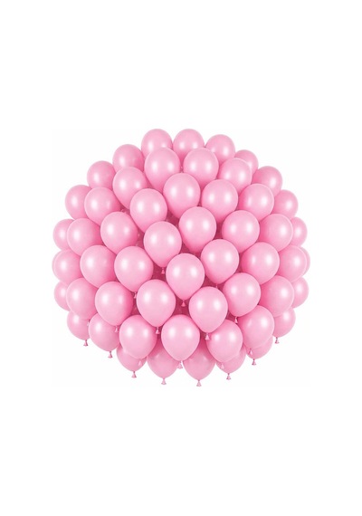 Gül Kurusu Renk Lateks Pastel Balon 30 Cm - 50 Adet