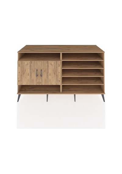 Kronos Konsol 7 Raflı 2 Kapaklı 176x59x99 Çam-çam/aytaşı Çam-çam/aytaşı