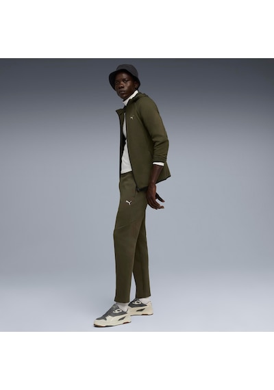 Puma Evostrıpe Fz Hoodie Dk Erkek Yetişkin Ceket Yeşil