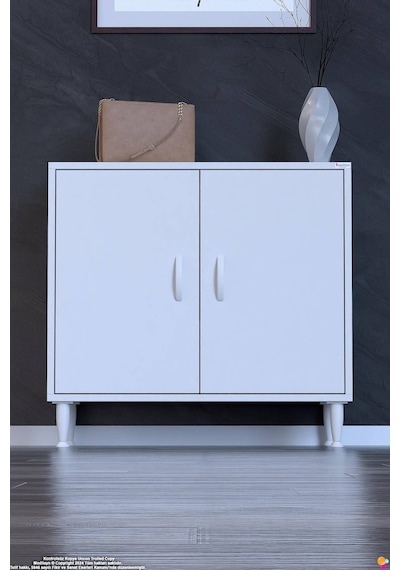 Bulut Ayakkabılık - Kapaklı 1 Raf 2 Bölmeli Dar Alanlar İçin Çok Amaçlı Dolap 85 Cm Beyaz Bulut Ayakkabılık - Kapaklı 1 Raf 2 Bölmeli Dar Alanlar İçin Çok Amaçlı Dolap 85 Cm Beyaz