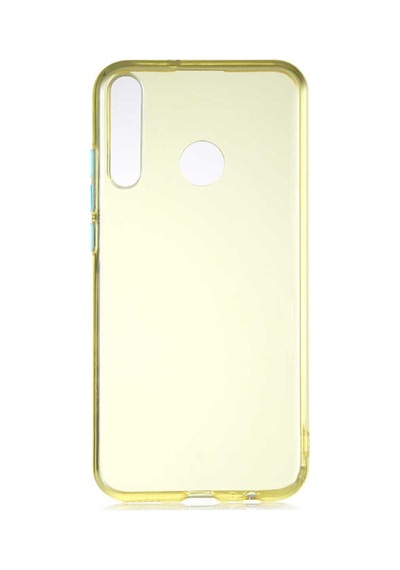 Huawei P40 Lite E Kılıf Zore Bistro Kapak Sarı