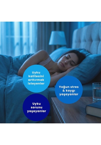 Dynavit Mag Night 30 Tablet - Akşam / Gece Magnezyumu - Magnezyum Bisglisinat, Passiflora, Valerian, B6-uyku