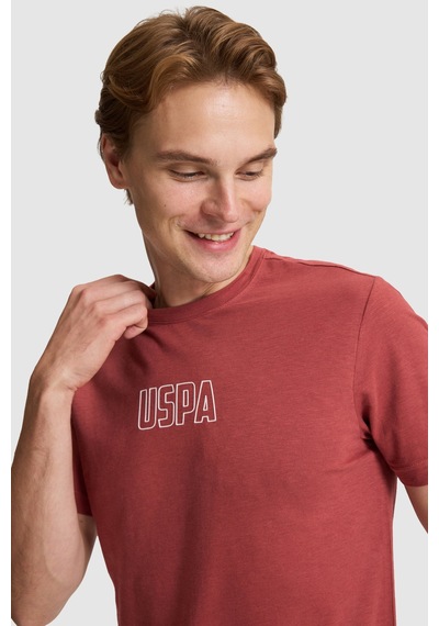 U.S. Polo Assn. U.s. Polo Assn. Erkek Vişne Tişört 50327159-vr223