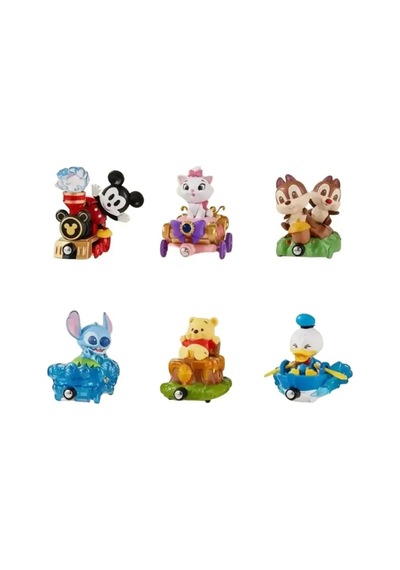Mınıso Disney Lisanslı Manyetik Tur Treni Blind Box Koleksiyonluk Sürpriz Figür