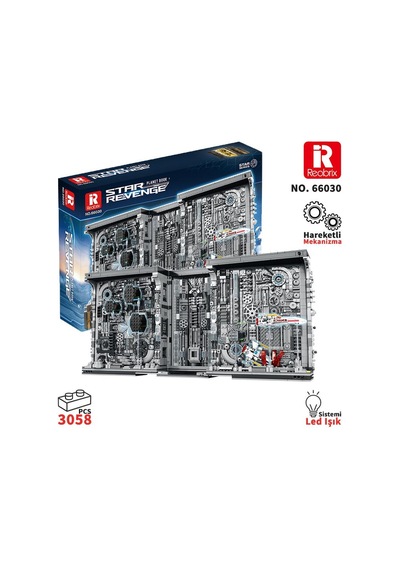 Reobrix Star Fighter Book 66030 Brick Yapım Seti