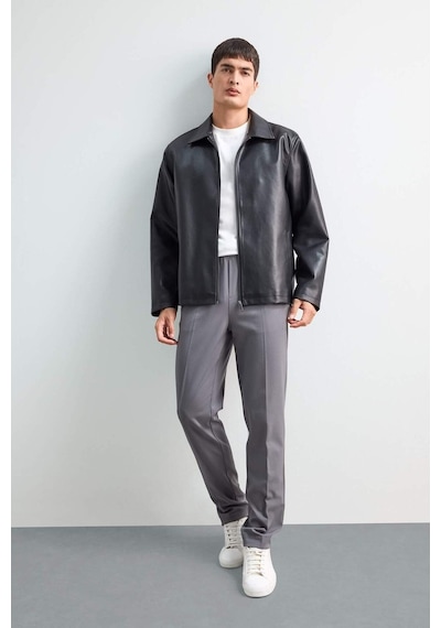 Defacto Jogger Fit Düz Paça Her Yöne Esneyen Pantolon A9943ax25augr311 Gri