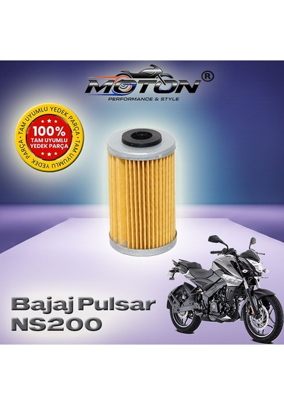 Bajaj Pulsar Ns 200 Uyumlu Yağ Filtresi - A Kalite