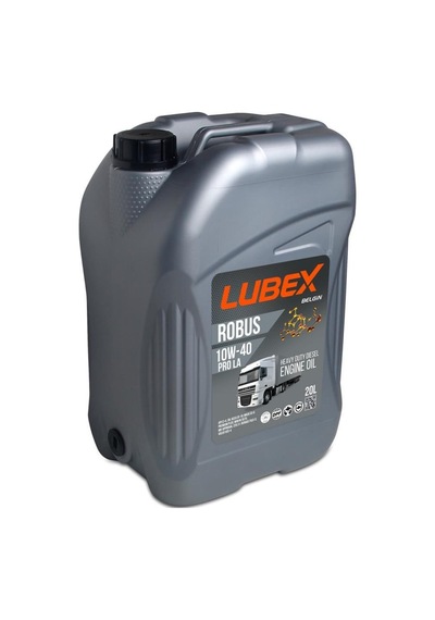 Lubex Robus Pro La 10W-40 Tam Sentetik Motor Yağı 20 L