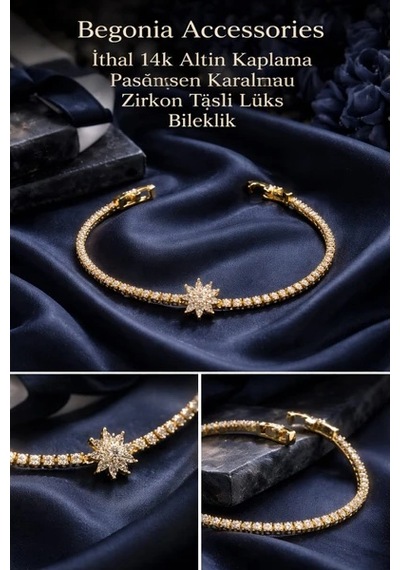 Kadın Bileklik Zirkon Taşlı 14k Altın Kaplama 925 Ayar Gümüş Kaplama Kararmaz Paslanmaz Şık Zarif Lüks Hediyelik Kadın Takı Günlük Ve Özel Gün Bileklik 21 Cm A9 Altın Kadın Bileklik Zirkon Taşlı 14k Altın Kaplama 925 Ayar Gümüş Kaplama Kararmaz Paslanmaz Şık Zarif Lüks Hediyelik Kadın Takı Günlük Ve Özel Gün Bileklik 21 Cm A9 Altın