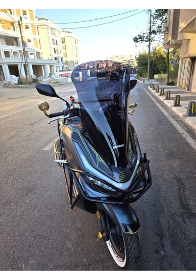 Motocam Honda Pcx Ön Cam 2025-2026 Model 72cm Siyah Renkli 4mm