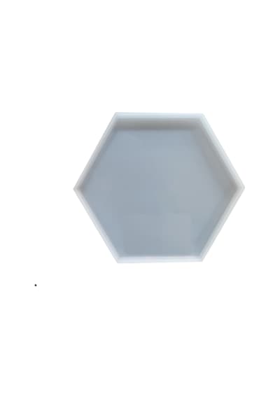 Epoksi Silikon Kalıp Altıgen Düz 14 CM