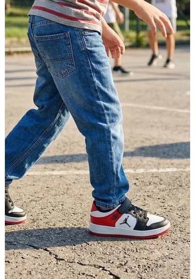 In Step Pedira Erkek Çocuk Siyah Beyaz Kırmızı Basketbol Tarzı Bağcıklı Spor Ayakkabı Beyaz-siyah-kırmızı In Step Pedira Erkek Çocuk Siyah Beyaz Kırmızı Basketbol Tarzı Bağcıklı Spor Ayakkabı Beyaz-siyah-kırmızı