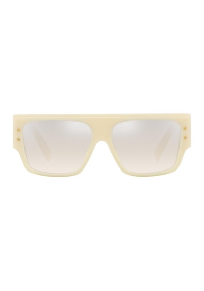 Dolce Gabbana 4459 3427j6 56 Kadın Kare Krem Kemik Güneş Gözlüğü