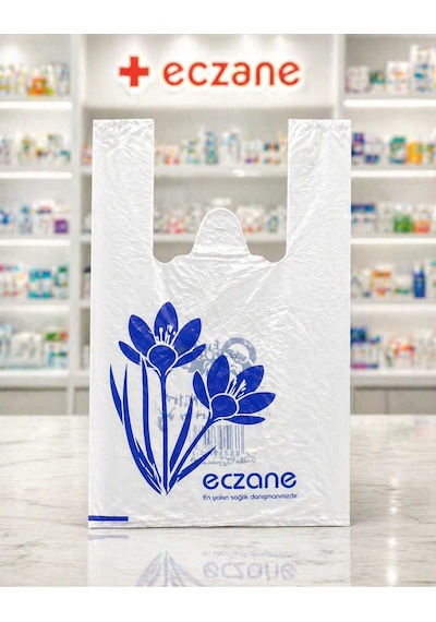 Eczane Poşeti 23x40 Cm Orta Boy Bio Atlet 750 Adet