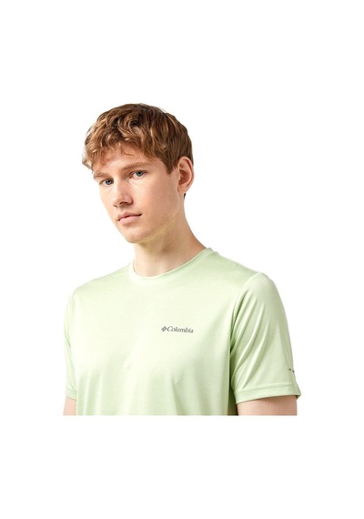 Columbia Ao1419 Columbia Hike Crew Erkek T-shirt-28591 Yeşil
