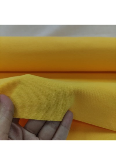 1 1 Bebe Kaşkorse Ribana Kumaş Kumaş Eni: 50 Cm Tüp %95 Pamuk %5 Elastan 014 Sarı