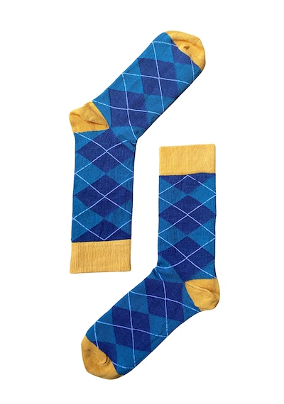The Socks Company 5'li Desenli Erkek Çorap Set Çok Renkli