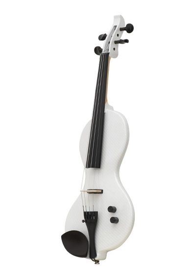 Kinglos Cwds-w1311 White Carbon Fiber 4/4 Elektro Keman