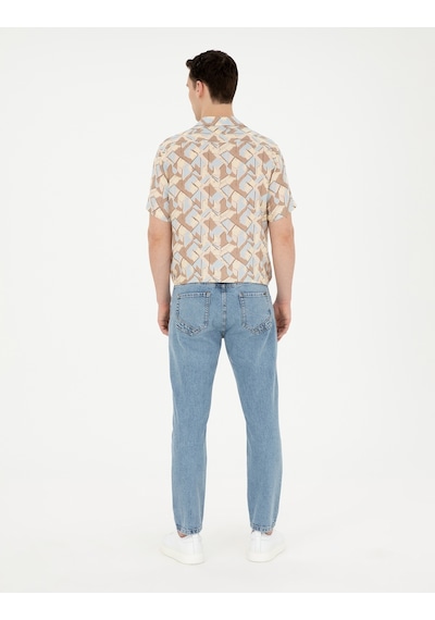Pierre Cardin Erkek Buz Mavisi Jean Pantolon 50285120-vr095 Buz Mavi