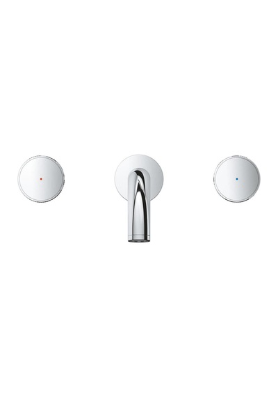 Grohe Atrio Private Collection 3 Delikli Lavabo Bataryası M-Boyut - 20589000 Gümüş