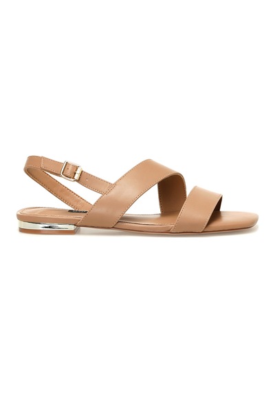 Nine West Logan 4fx Taba Kadın Düz Sandalet 000000000101484589 Taba