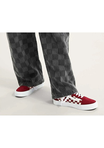 Vans Old Skool Unisex Günlük Ayakkabı Vn000db3y521 Kırmızı Kırmızı