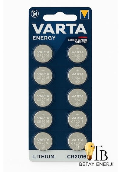 Varta Cr2016 Lithium 3v 10 Lu lı Paket
