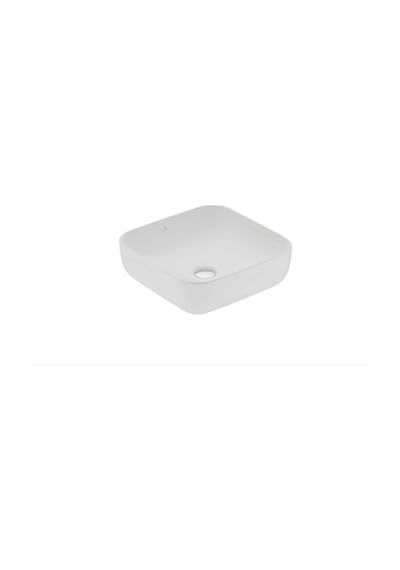 Seramiksan Form Tezgah Üstü Kare Lavabo 42 CM