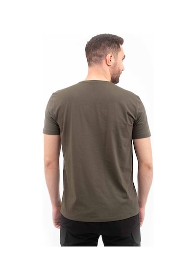 Outdoor T-shirt Günlük Pamuklu Basic Erkek Basetı03 Haki