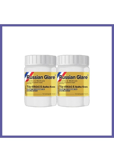 Bezos Russ Glare Tüylere Krem Nano 2li X 50 Ml Russ Merhemi Nıda