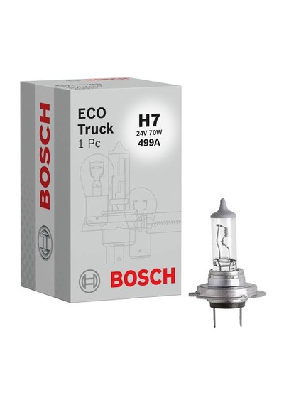 Bosch 24 Volt 70 Watt H7 Ampul - 10 Adet