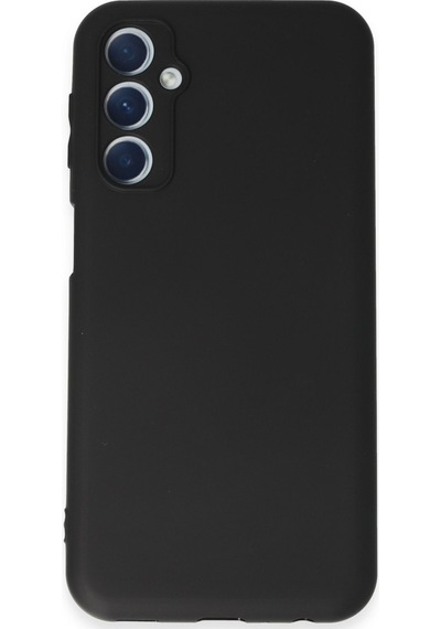 Samsung Galaxy Uyumlu   M34 5g Kılıf First Silikon - Siyah
