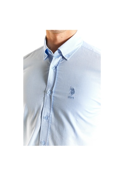 U.s. Polo Assn. Erkek Gömlek 1838009 Mavi