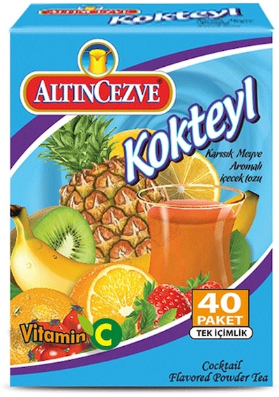 Altıncezve Kokteyl Karışık Meyve Aromalı İçecek Tozu 40 x 1.5 G