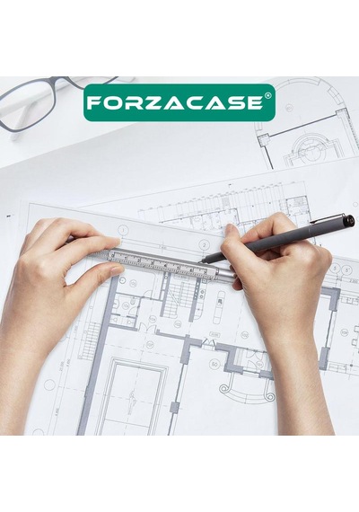 Su Terazili Cetvelli Tornavidalı Tükenmez Dokunmatik Kalem -fc955