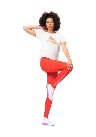 United Colors Of Benetton Kadın Tayt Bnt-w20394 Somon
