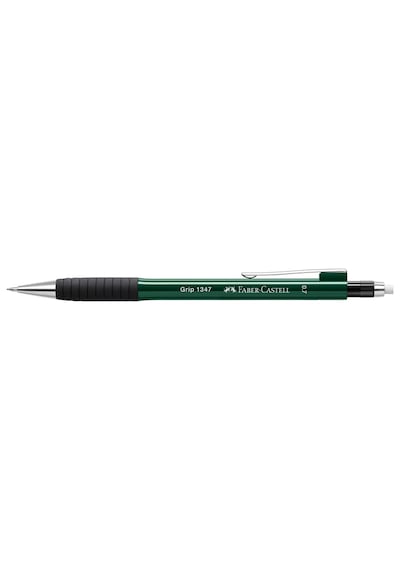 1345/47 Versatil Kalem, 0.7 Mm, Koyu Yeşil, Ergonomik Tutuş, Yaylı Uç, Uzun Silgi Koyu Yeşil