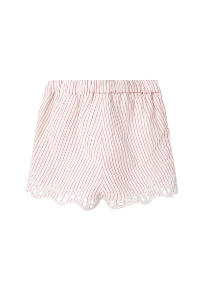 Name It Kız Bebek Regular Fit Şort 13227304 Pembe