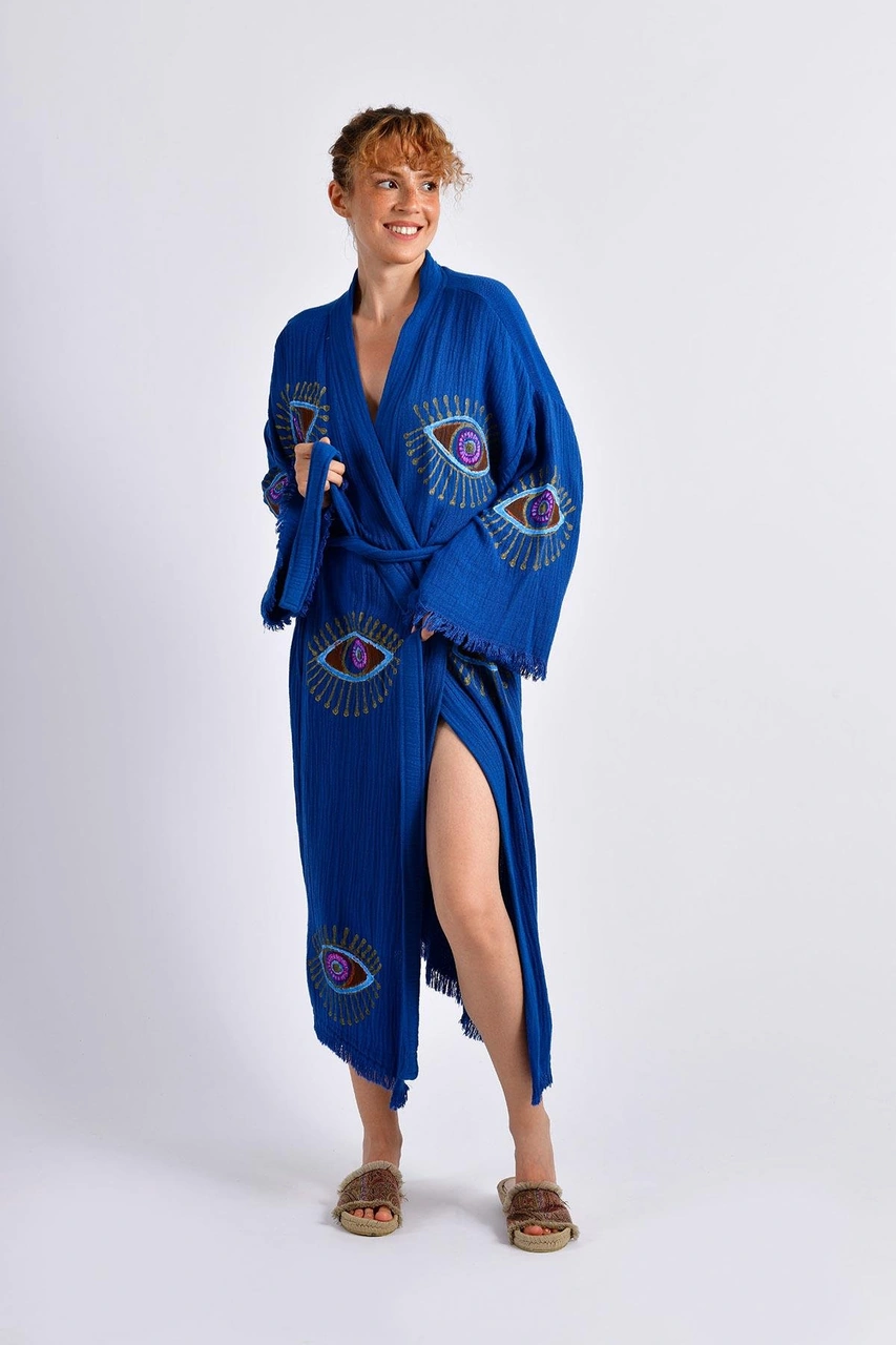 Brandsmithshop Mavi Visionguard Kimono Çok Renkli